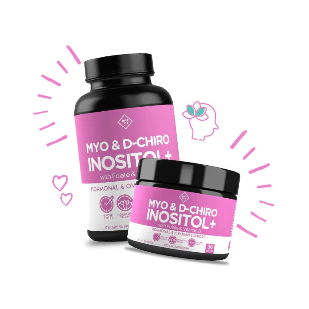 Inositol Myo D Chiro Folate Y Vit D 120 Capsulas Optify