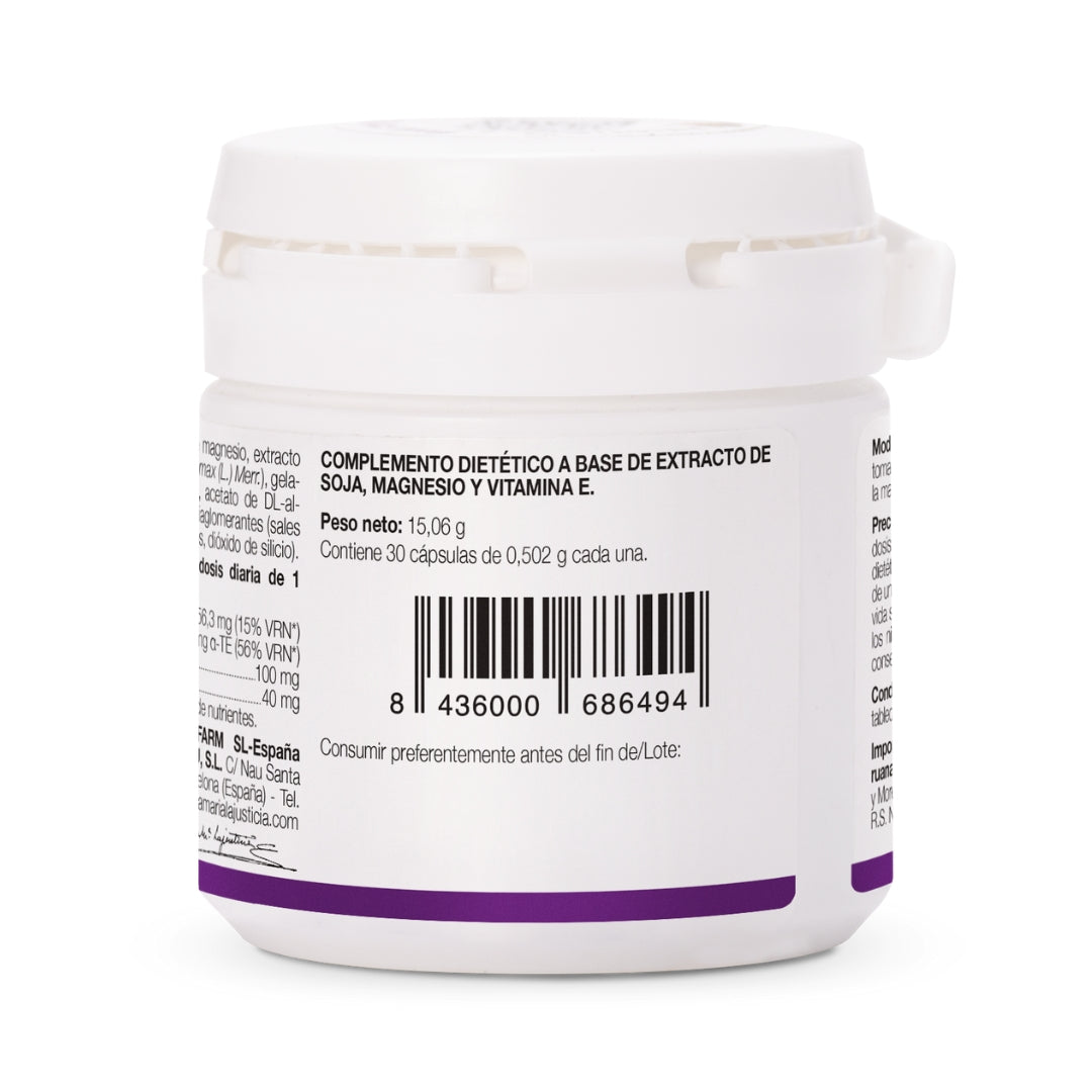 Isoflavonas Con Magnesio Vitamina E 30 Capsulas Ana Maria La Justicia