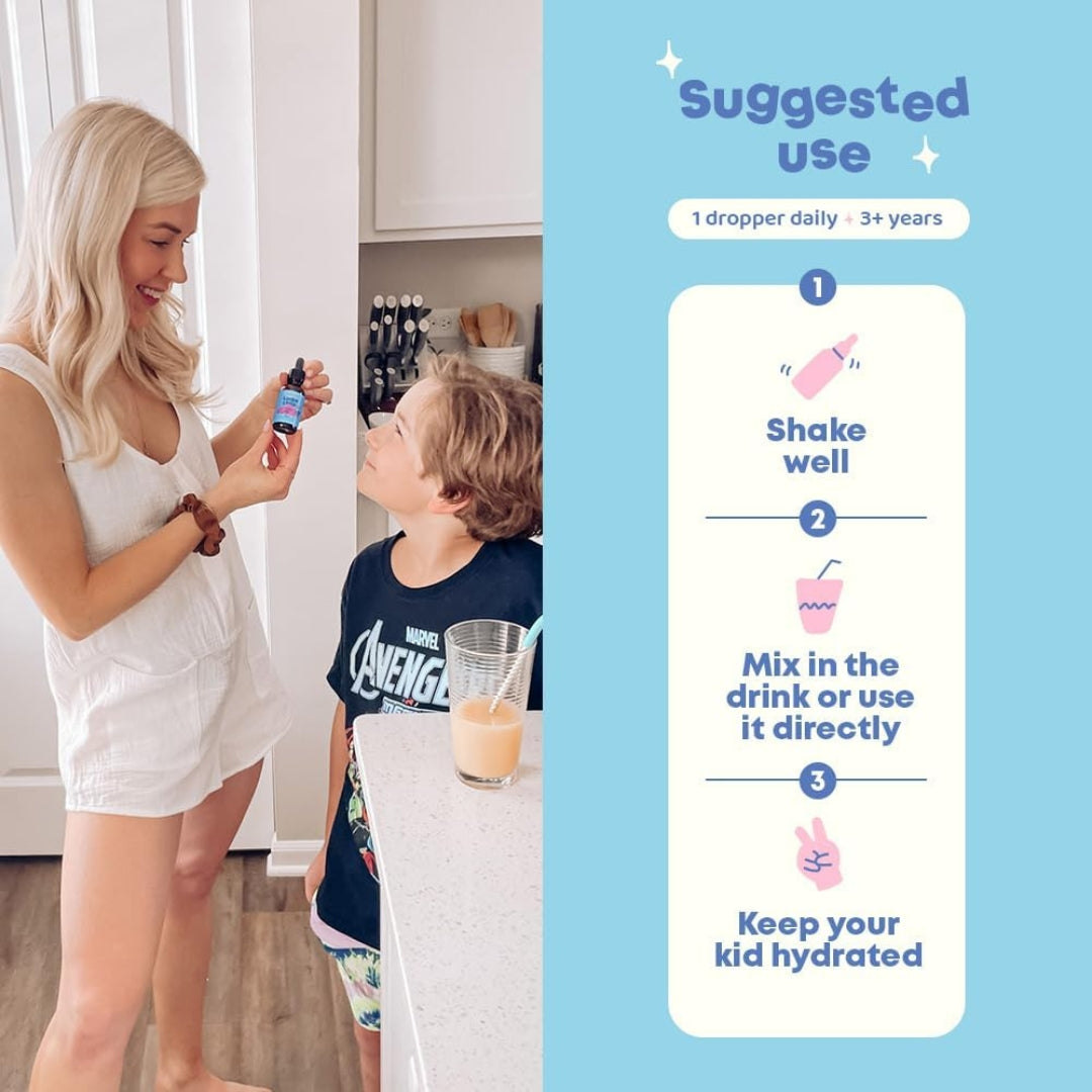 Zeolita Para Niños Con Vitamina D y B12 Lingo Leap 30 Ml Joyspring