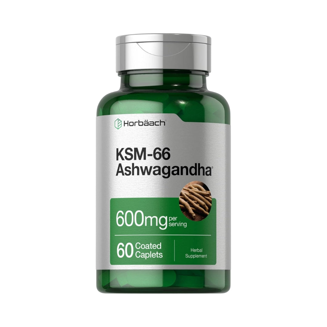 KSM 66 Ashwagandha 600 Mg 60 Capsulas Horbaach