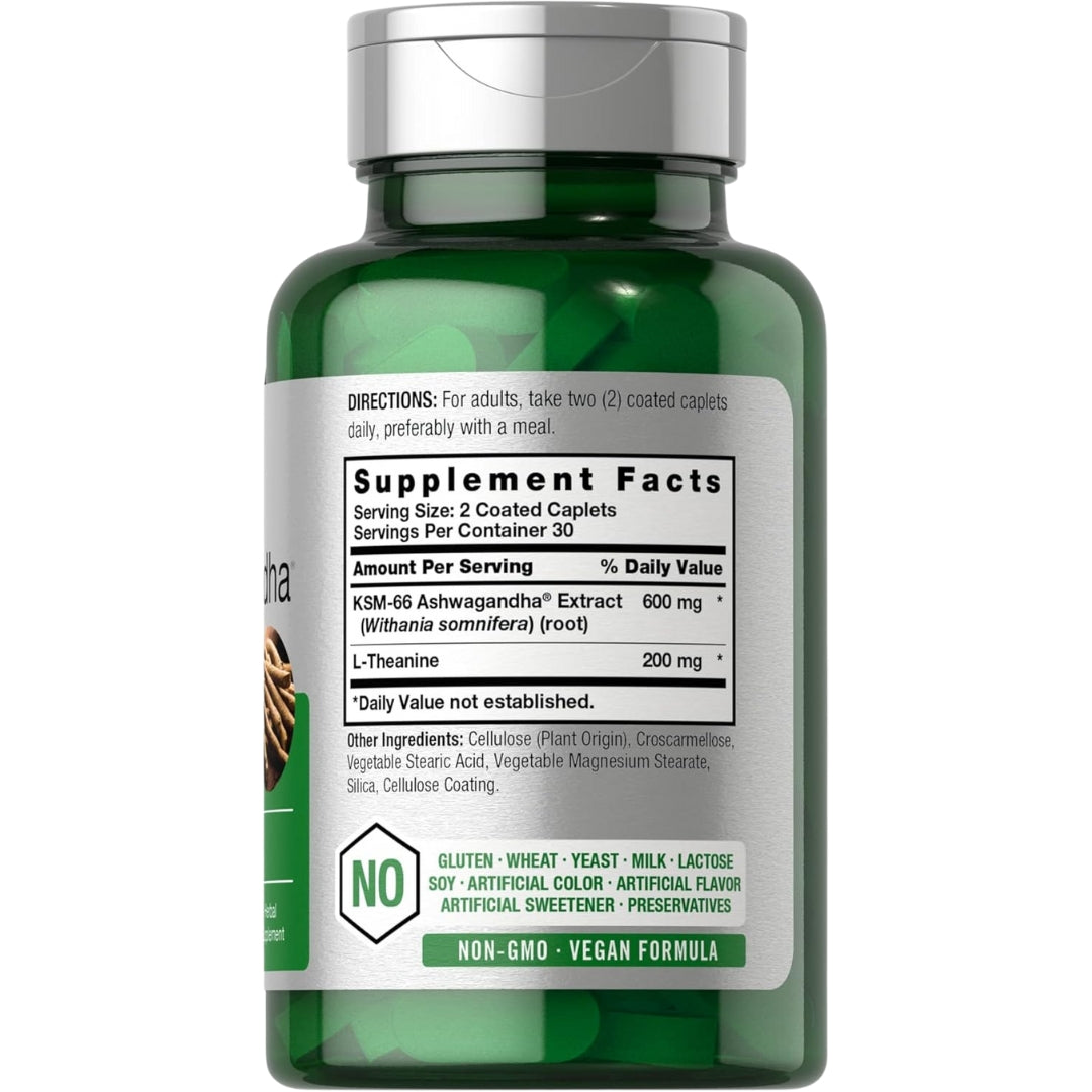 KSM 66 Ashwagandha 600 Mg 60 Capsulas Horbaach