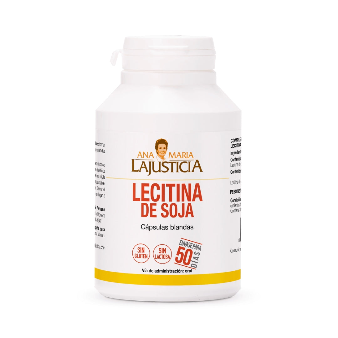 Lecitina De Soja 300 Capsulas Blandas Ana Maria La Justicia