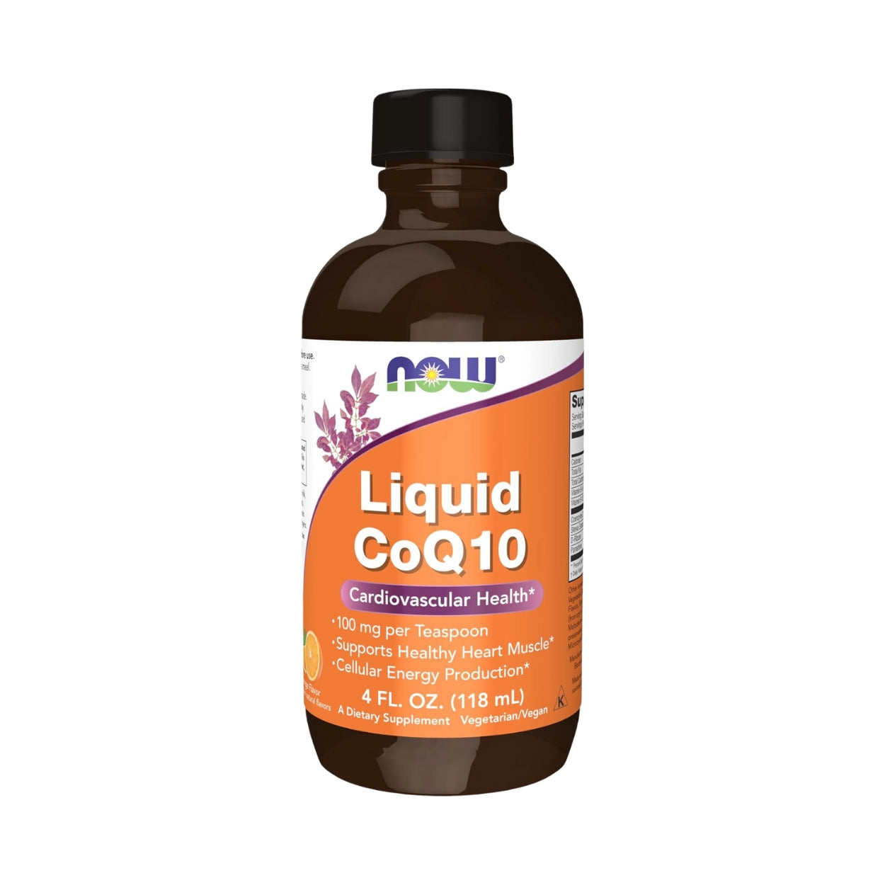 Liquido CoQ 10 100 Mg 118 Ml Now