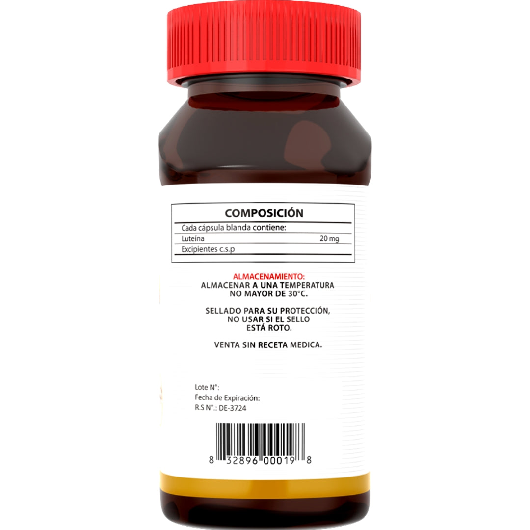 Luteina 20 Mg 60 Capasulas Blandas Prime Health