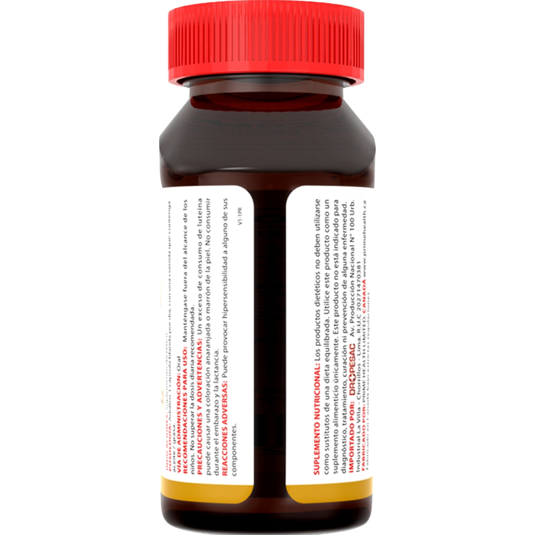 Luteina 20 Mg 60 Capasulas Blandas Prime Health