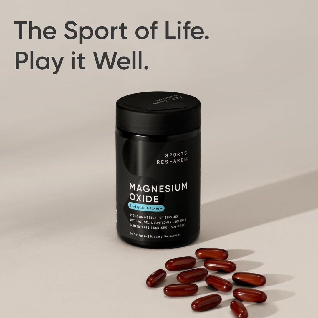 Magnesio Oxide 90 Capsulas Sports Research