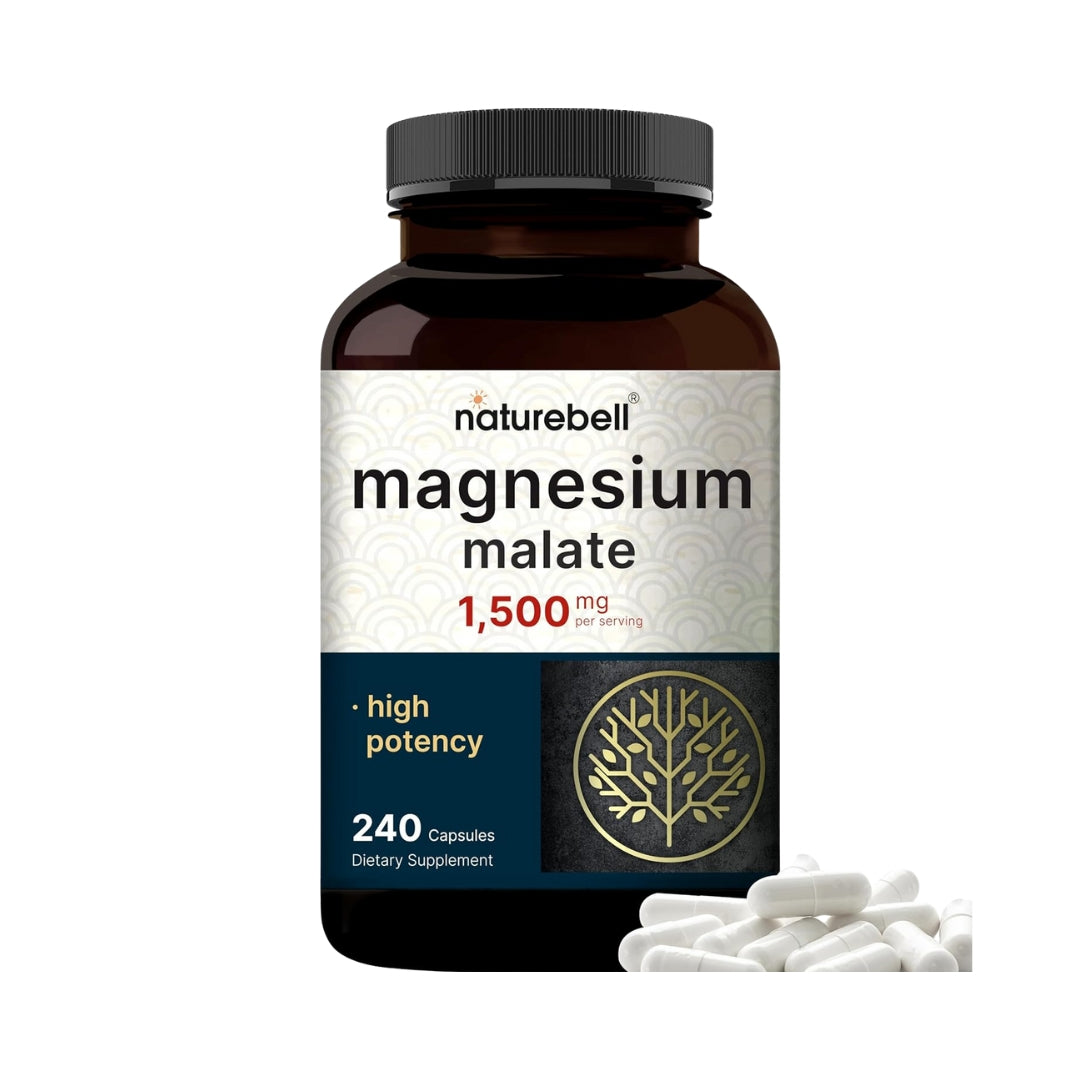 Malato De Magnesio 1500 Mg 240 Capsulas Naturebell