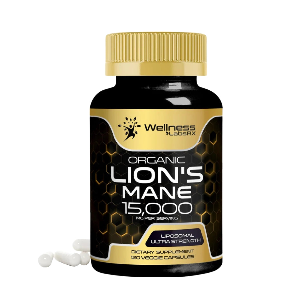 Melena De Leon 15 000 Mg 120 Capsulas Wellness