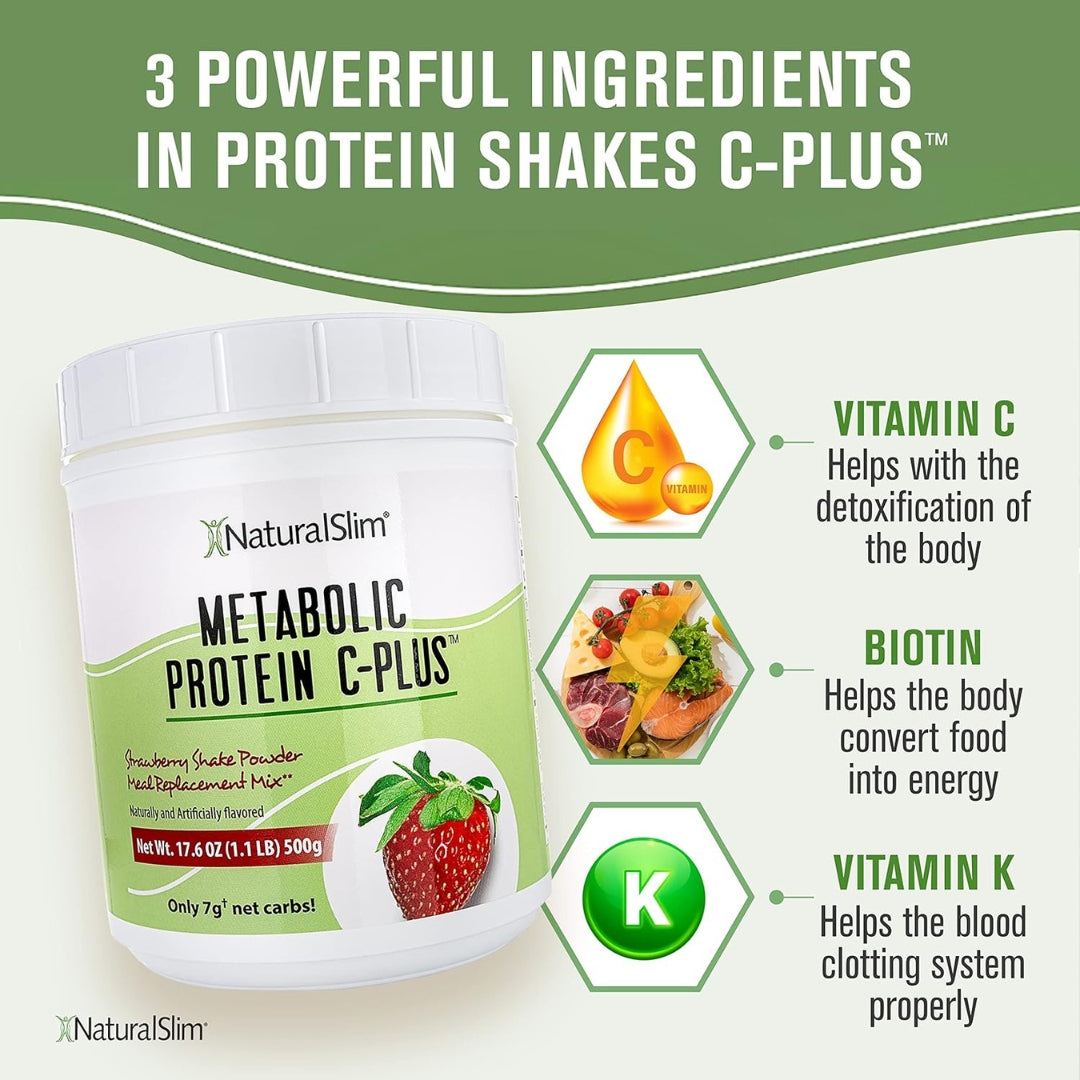 Metabolic Protein C Plus 500 Gr Natural Slim