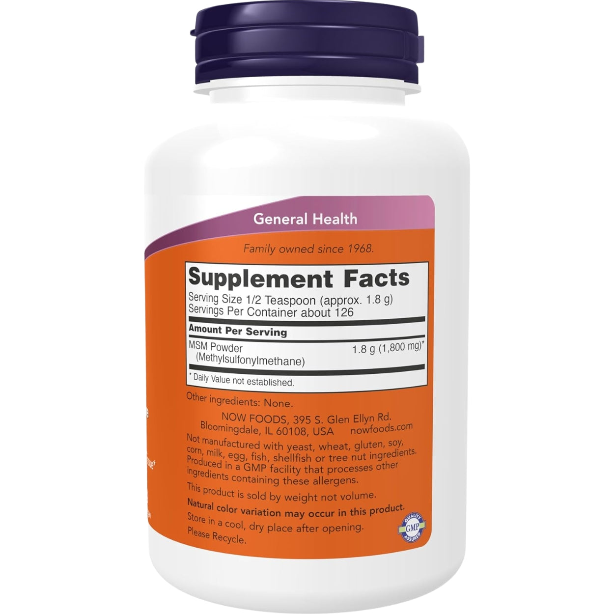 Msm Powder 227 Gr Now