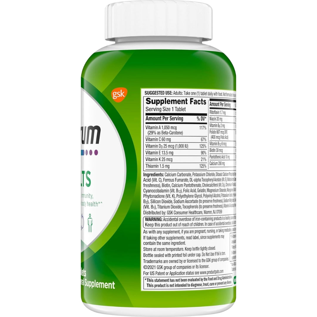 Multivitaminico Adulto 200 Tabletas Centrum