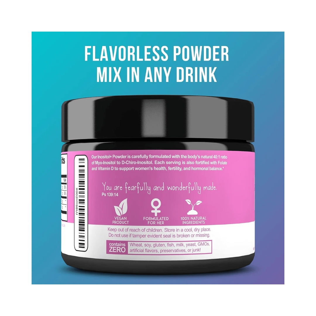 Myo D Chiro Inositol Folate Y Vit D 63Gr Frasco Optify