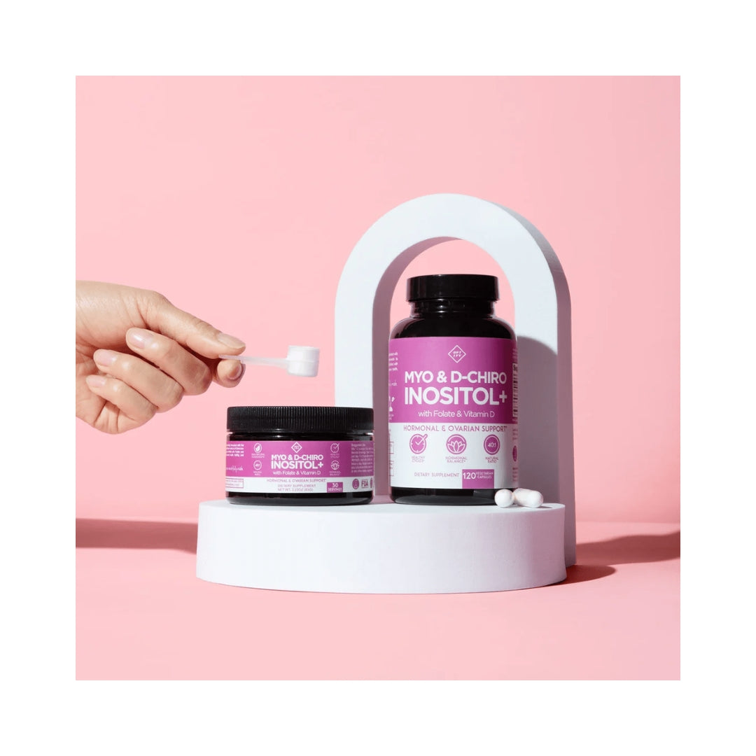 Inositol Myo D Chiro Folate Y Vit D 120 Capsulas Optify