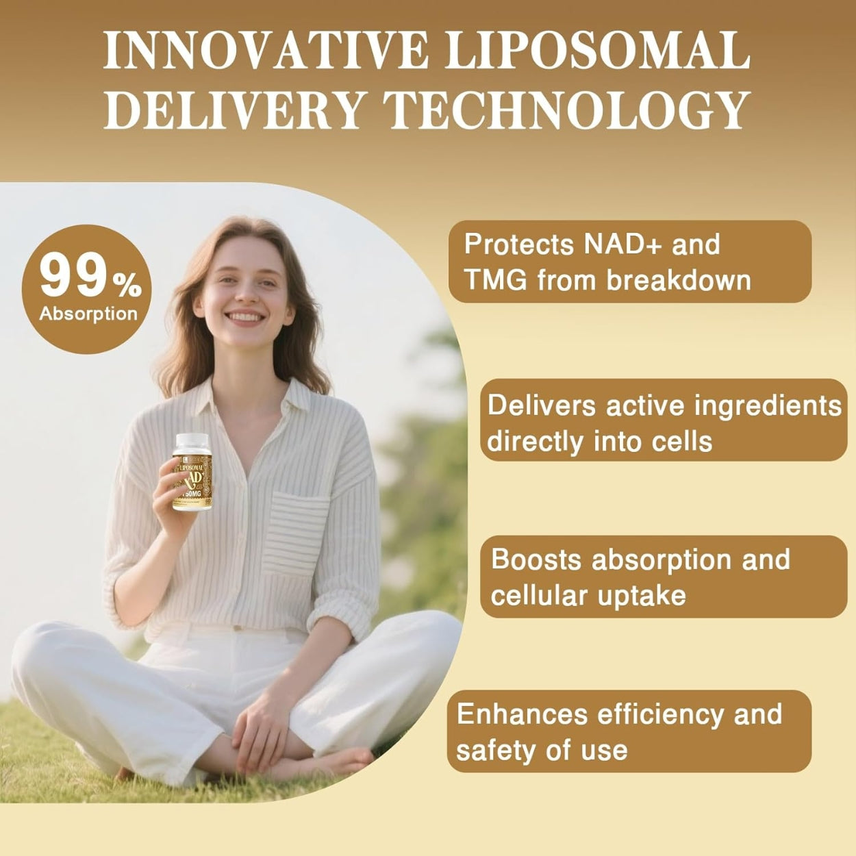 Nad Liposomal 1500 Mg 60 Softgels Ligusteri