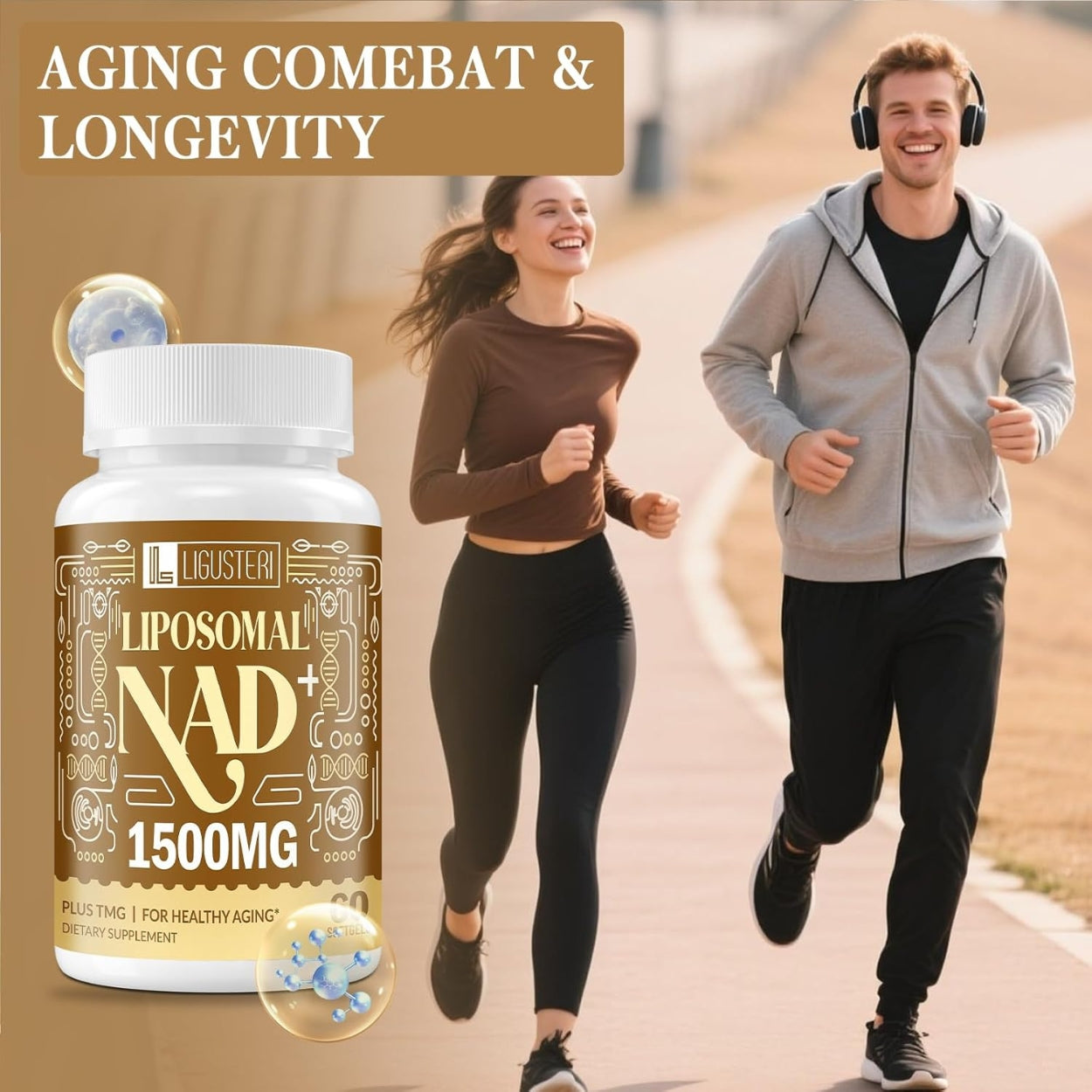 Nad Liposomal 1500 Mg 60 Softgels Ligusteri