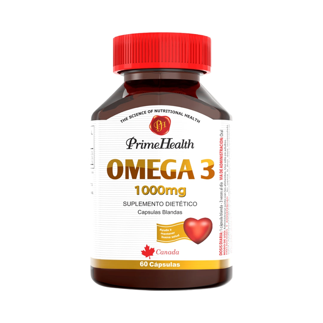 Omega 3 1000 Mg 60 Capsulas Prime Health