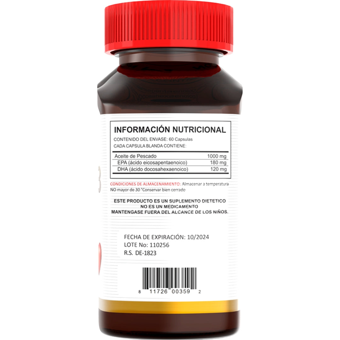 Omega 3 1000 Mg 60 Capsulas Prime Health