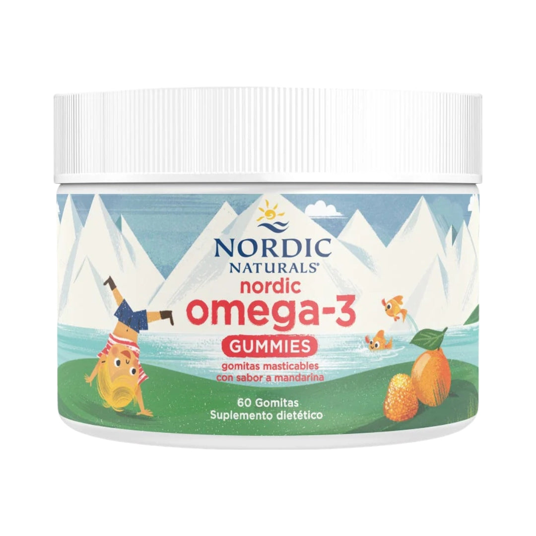 Omega 3 Gummies 60 Gomitas Nordic Naturals