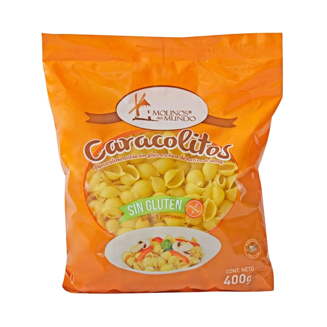 Pasta Caracolitos 400 Gr Molinos Del Mundo