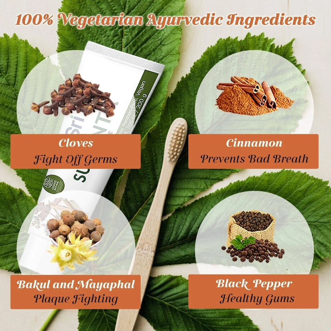 Pasta Dental Sin Fluor Sudanta 100Gr SriSri