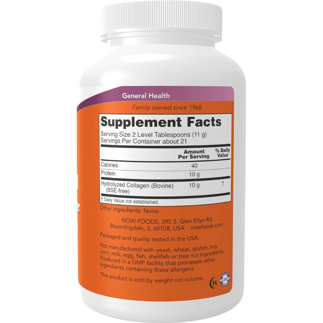 Peptidos De colageno 227 Gr 8Oz Now