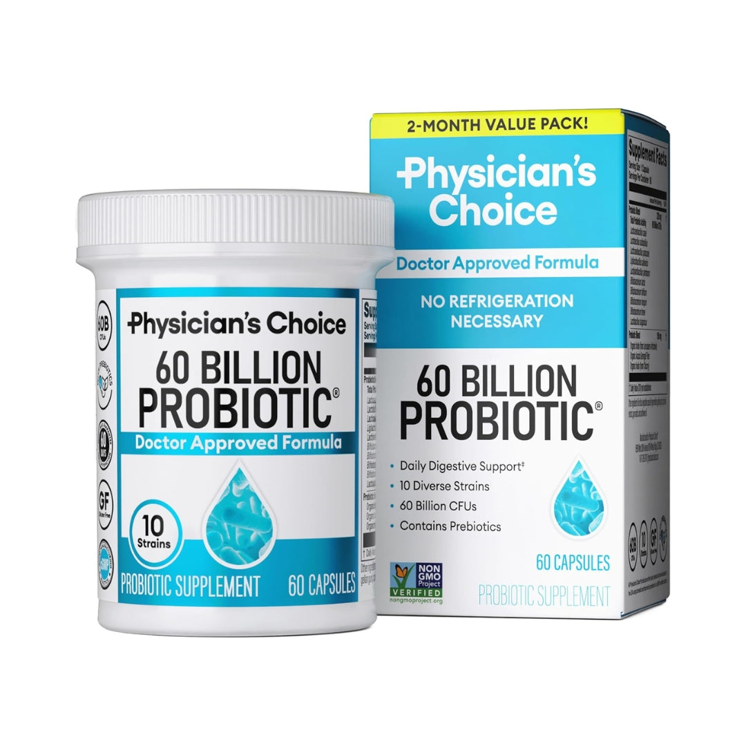 Probiotico 10 Cepas 60 Billones 30 capsulas Physicians Choices