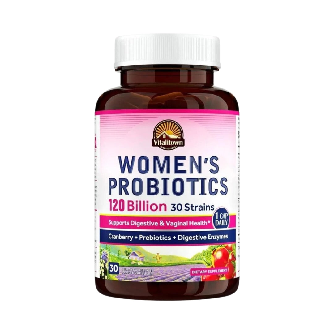 Probioticos Para Mujeres 120 Billones 30 Cepas 30 Capsulas Vitalitown