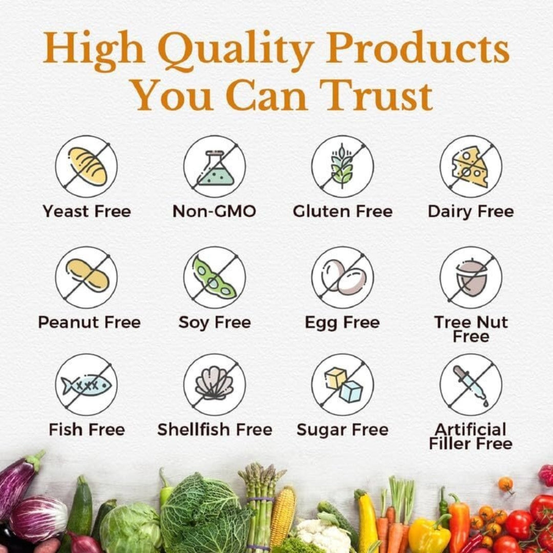 Probioticos Con Prebioticos y Enzimas Digestivas 60 Billones 19 Cepas 60 Capsulas Vitalitown