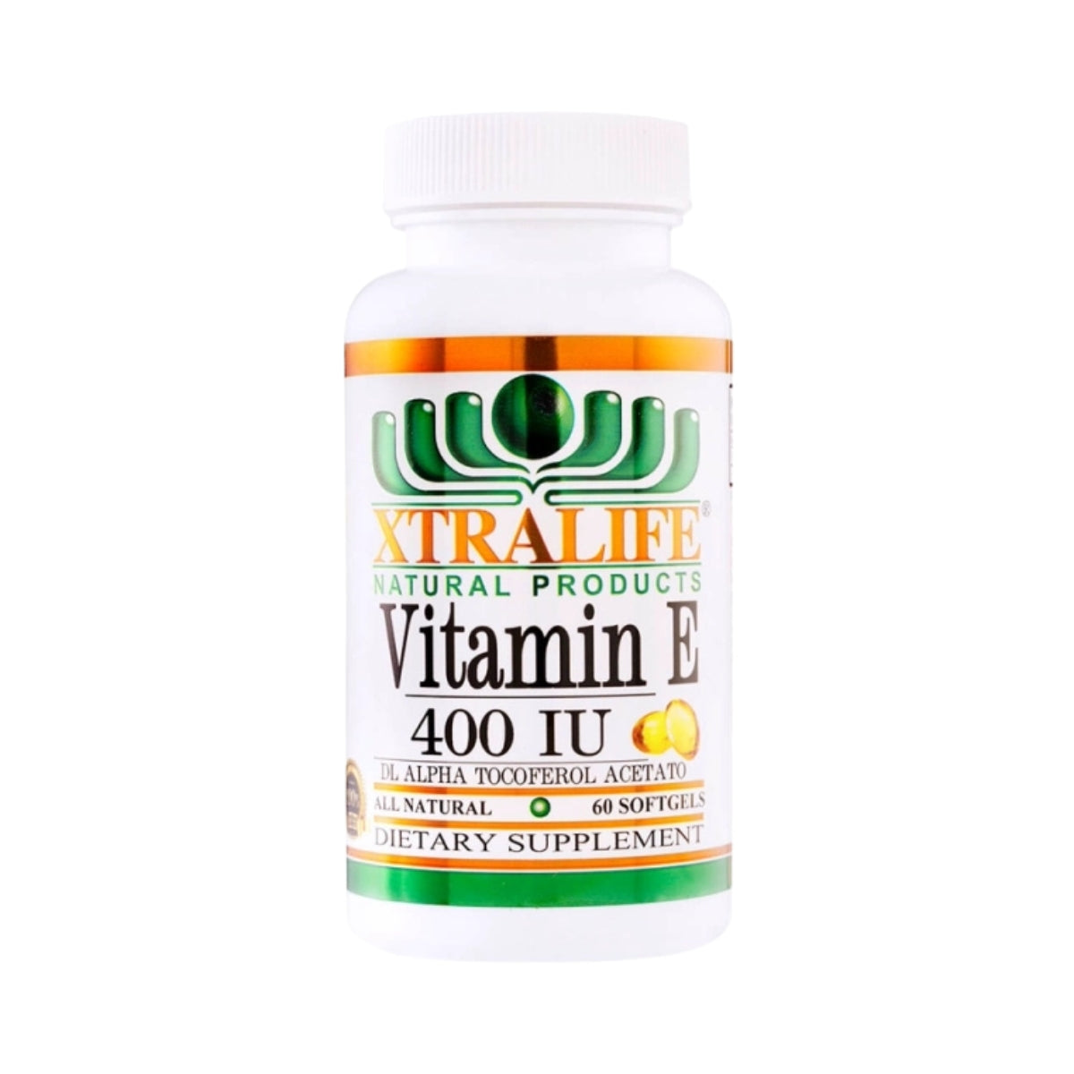 Vitamina E 400 IU 60 Sofgels Xtralife