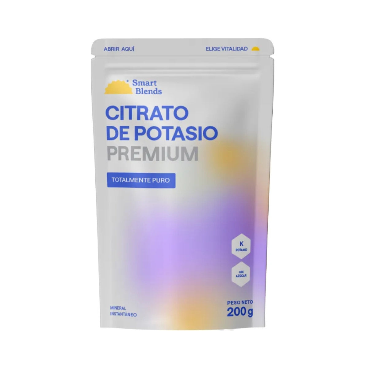 Citrato De Potasio Premium 200 Gr Smart Blends