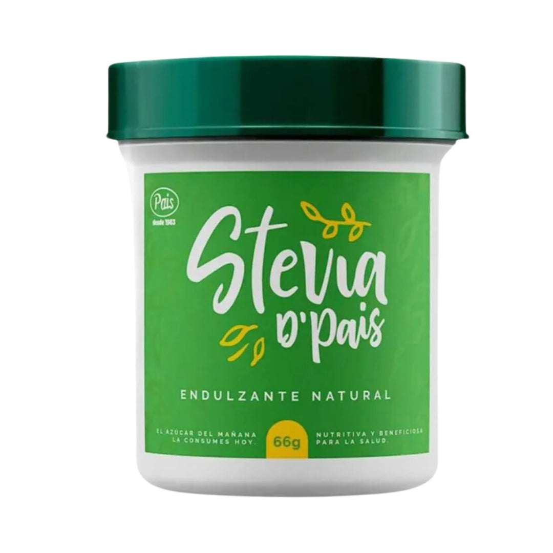 Stevia Pura En Polvo 66 Gr Del Pais