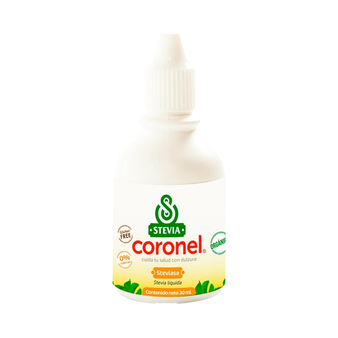 Stevia Organica Liquida 30 Ml Coronel