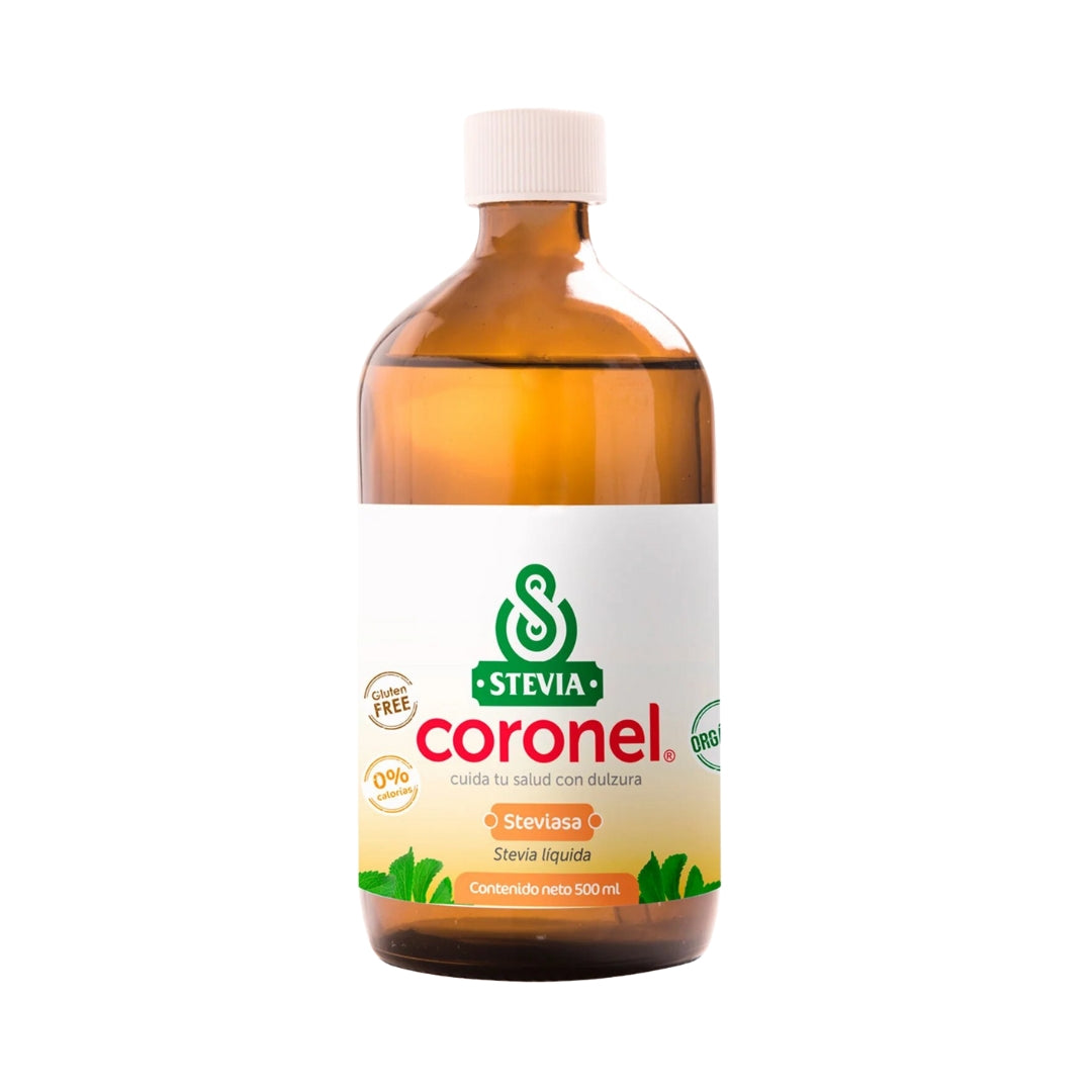 Stevia Organica Liquida 500 Ml Coronel