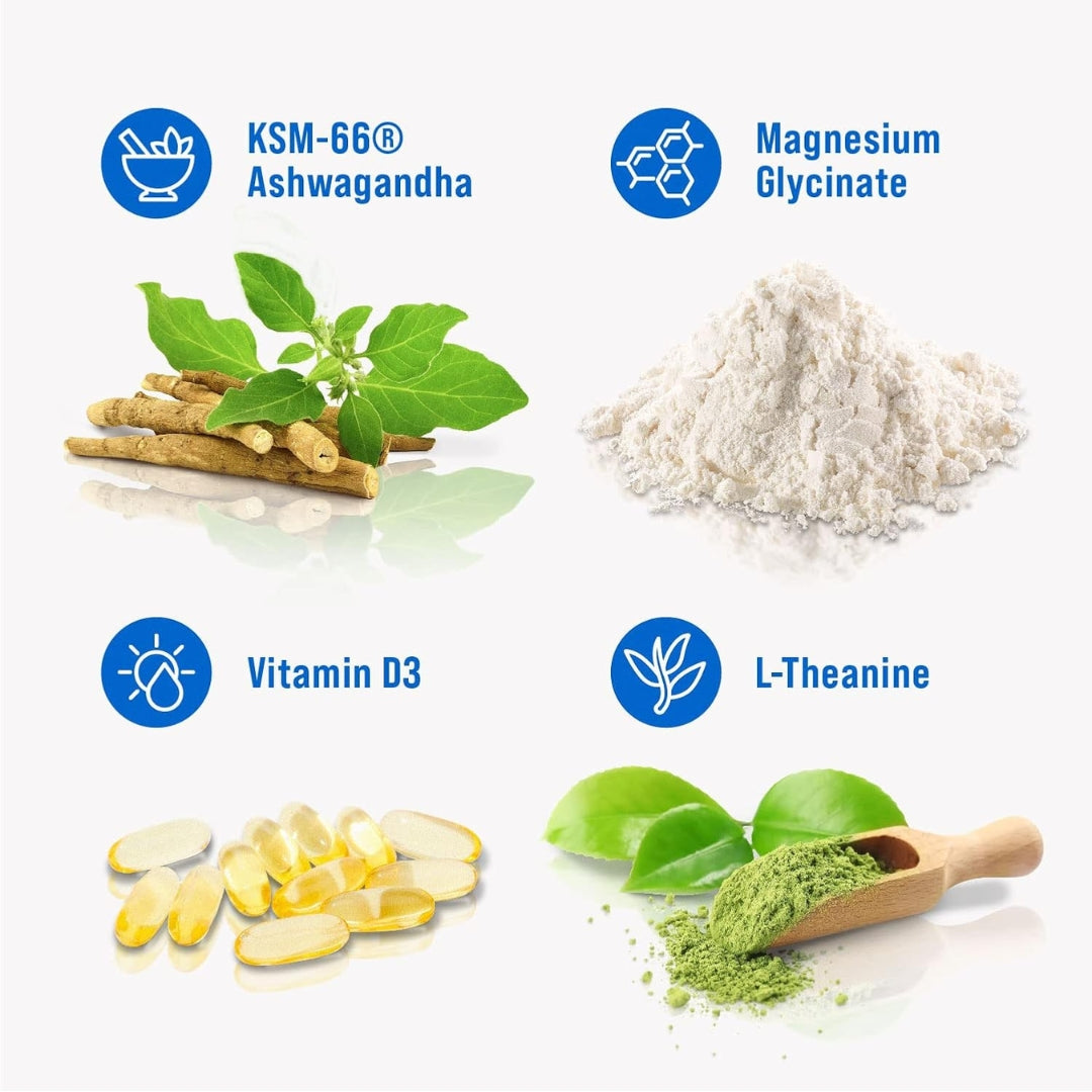 Super Calm Glicinato De Magnesio Con Vitamina D3 20 Sobres 85.4 Gr Nello