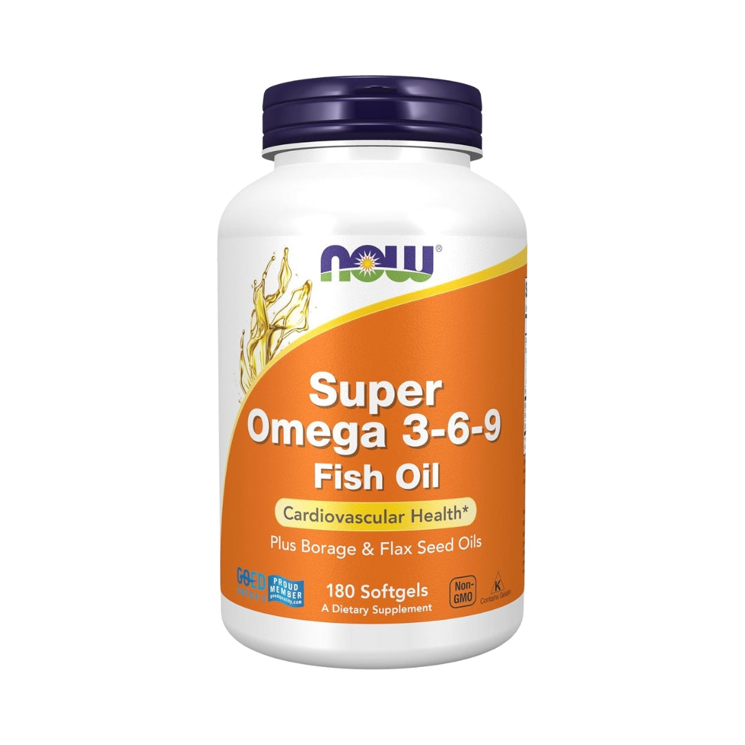 Super Omega 3 6 9 Fish Oil 180 Softgel Now