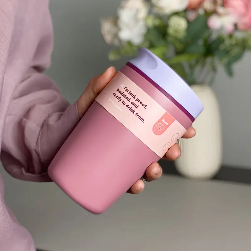 Pack Inositol Myochiro Plus + Taza aislada de acero inoxidable, 1 pieza de 12 oz