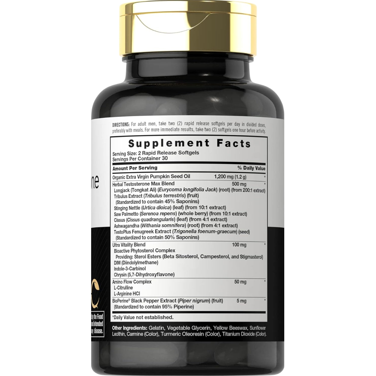 Testosterone Power 60 Capsulas Blandas Carlyle