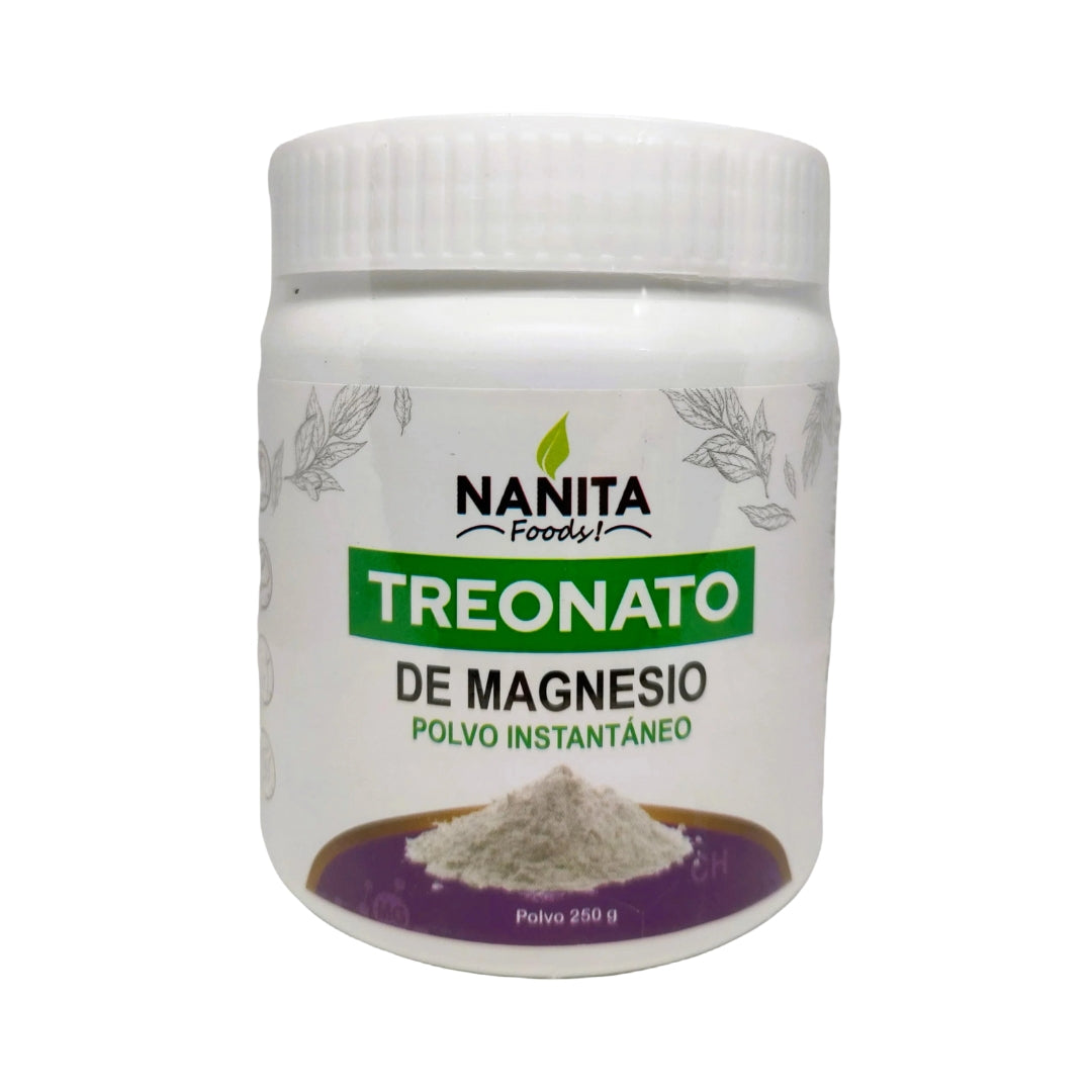 Treonato De Magnesio 250 Gr Nanita Foods