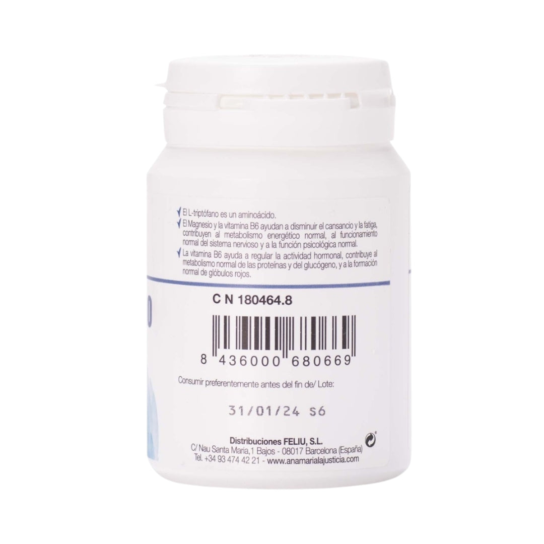 Triptofano Con Magnesio Vitamina B6 60 Comprimidos Ana Maria La Justicia