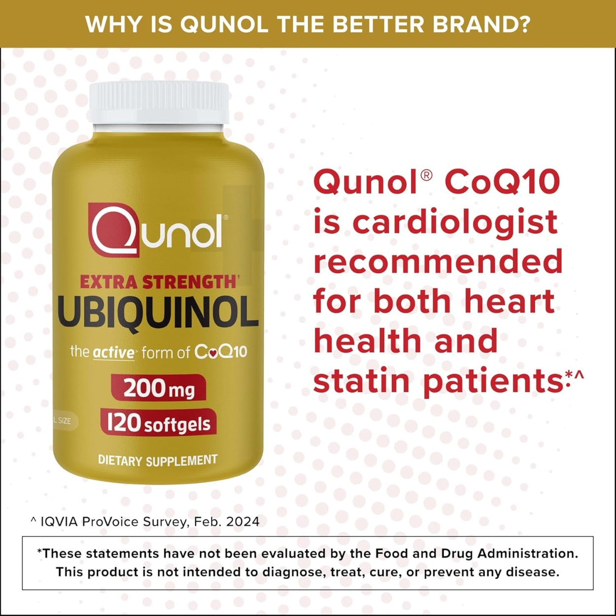 Ubiquinol Extra Strength 200 Mg 60 Softgels Qunol