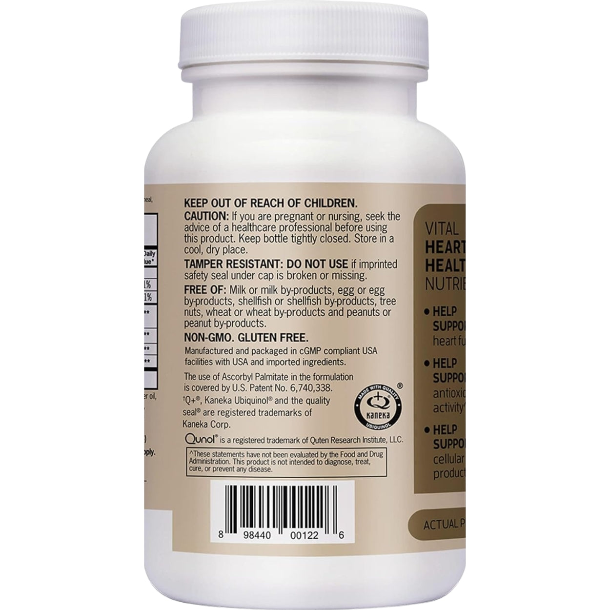 Ubiquinol Plus 100 Mg Y Omega 3 250 Mg 90 Softgels Qunol