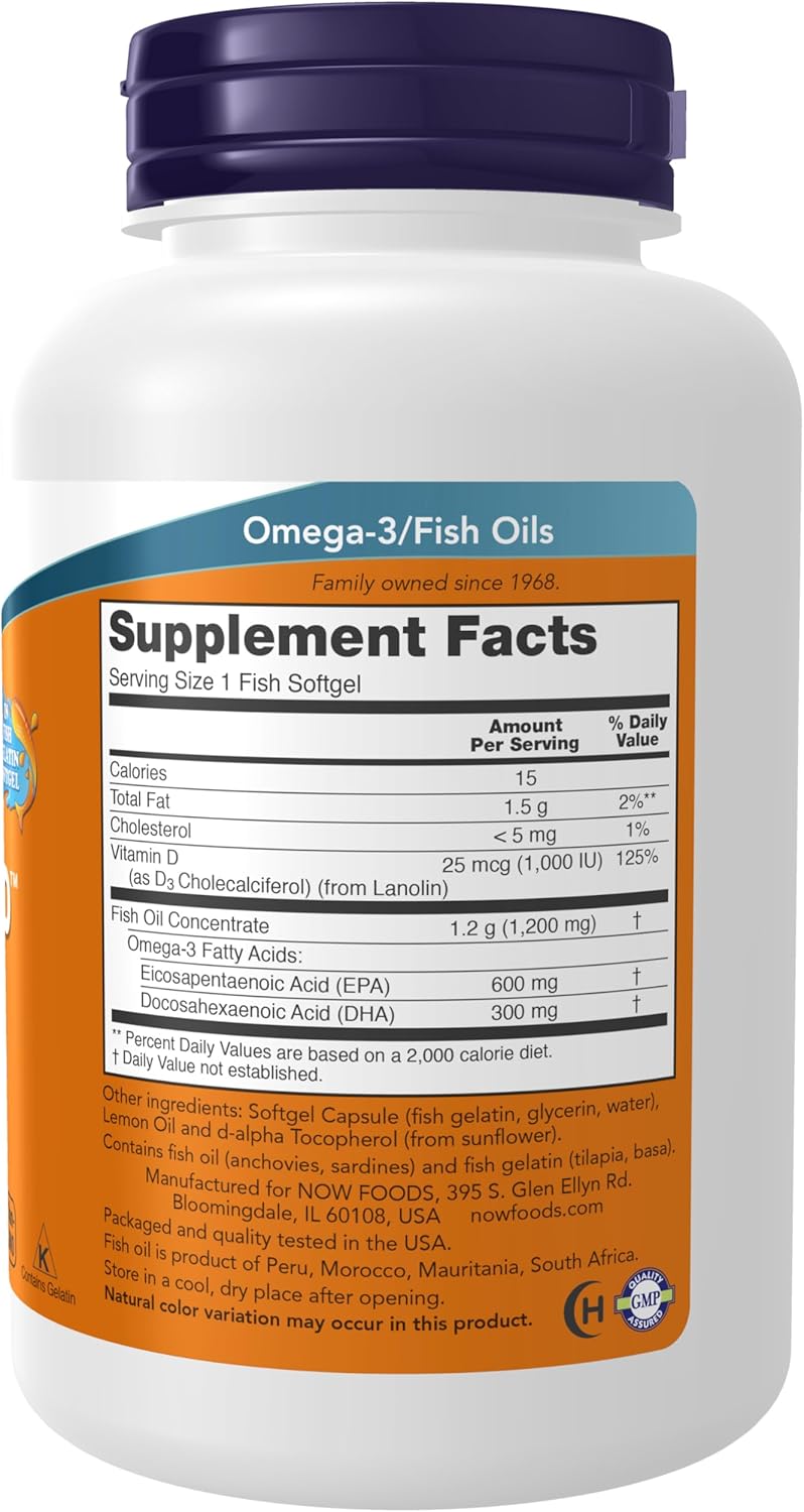 Aceite de pescado Ultra Omega 3 D 90 cápsulas blandas