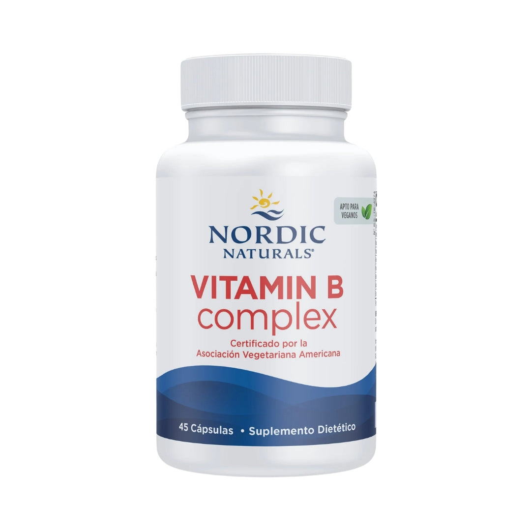 Vitamina B Complex 45 Capsulas Nordic Naturals