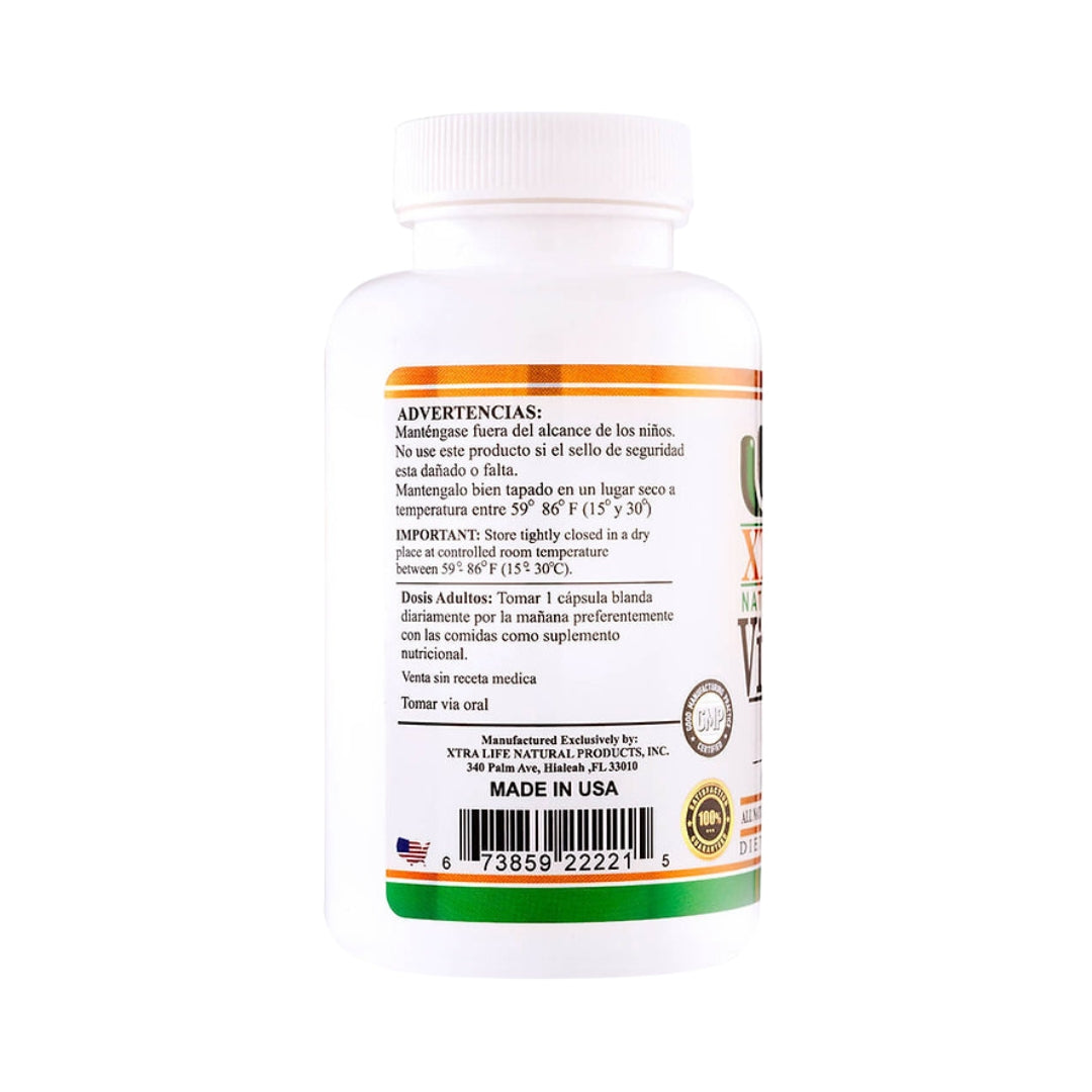 Vitamin D3 2000 Iu 100 Capsulas Blandas Xtralife