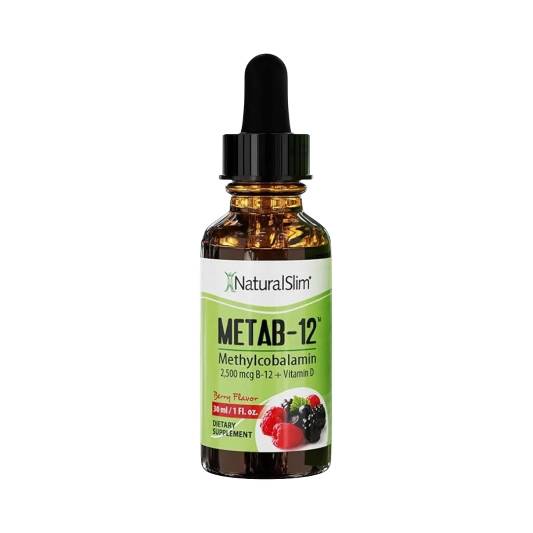 Vitamina B 12 con Vitamina D3 30 Ml Natural Slim