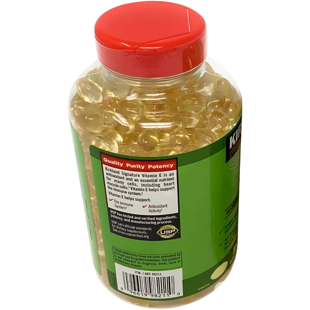 Vitamina E 180 Mg 500 Softgel Kirkland