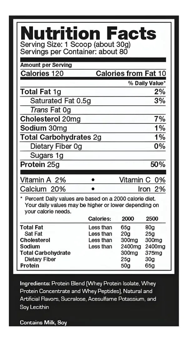 Proteina Prostar 100% Whey Protein 5.28 Lb Ultimate Nutrition