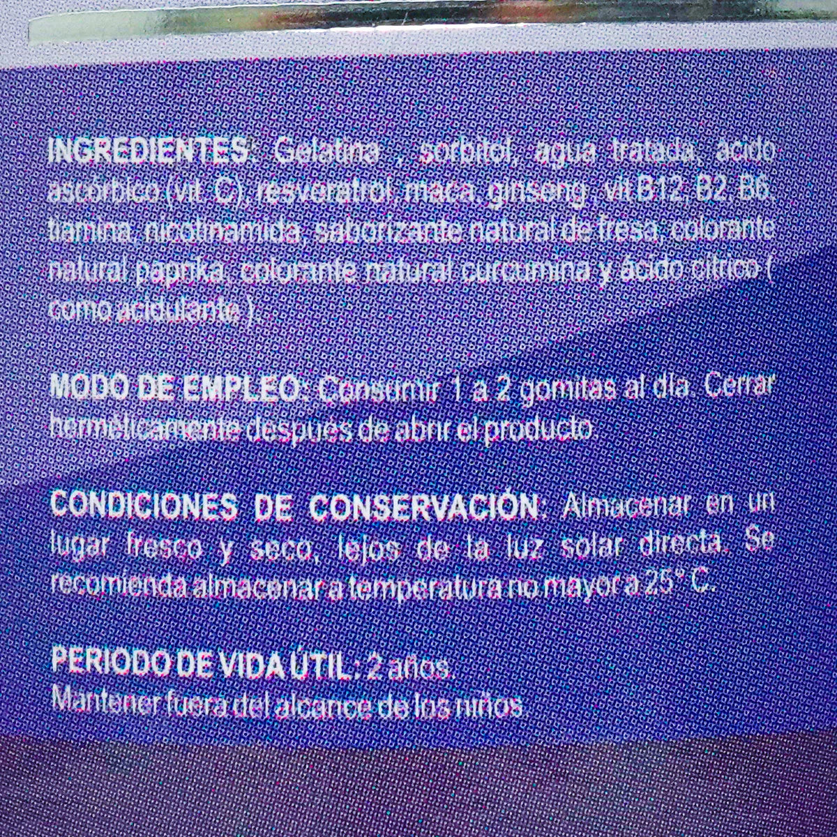 Nad Con Resveratrol 130 Gomitas Gonmi