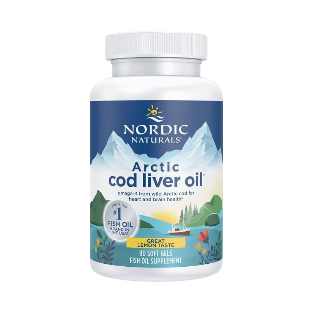 Aceite Artic Cod Lover Oil 90 Softgels Nordic Naturals
