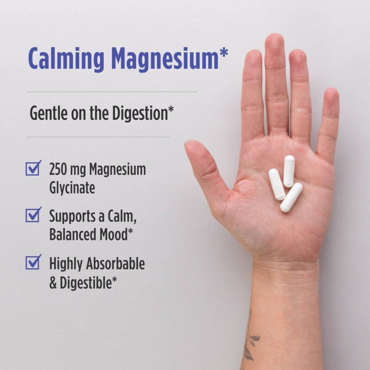 Glicinato de Magnesio 250 Mg 90 Capsulas Nordic Naturals